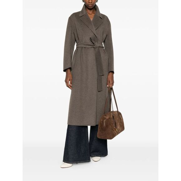 'S Max Mara Brown Coats - Double Breasted & Peacoats Women